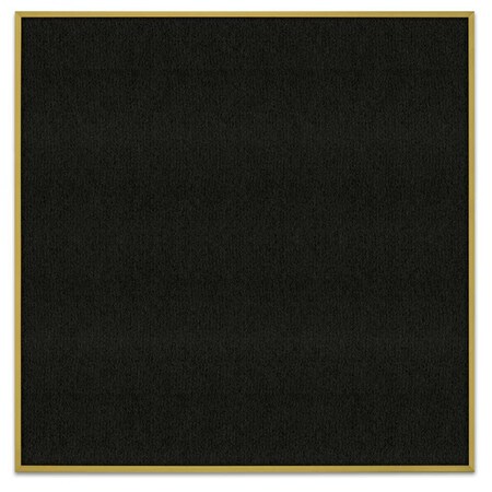 United Visual Products Corkboard, Cork, Blck, 1 Door, 24 x 36" UV301-BLACK-CORK